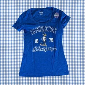 NWOT Creighton Bluejays Graphic Tee – Women’s Medium Blue NCAA College Shirt